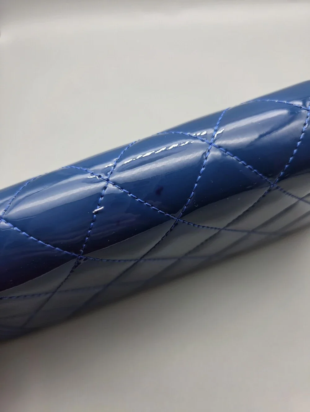 💙CHANEL Authentic Boy Blue Quilted Clutch/Wallet💙